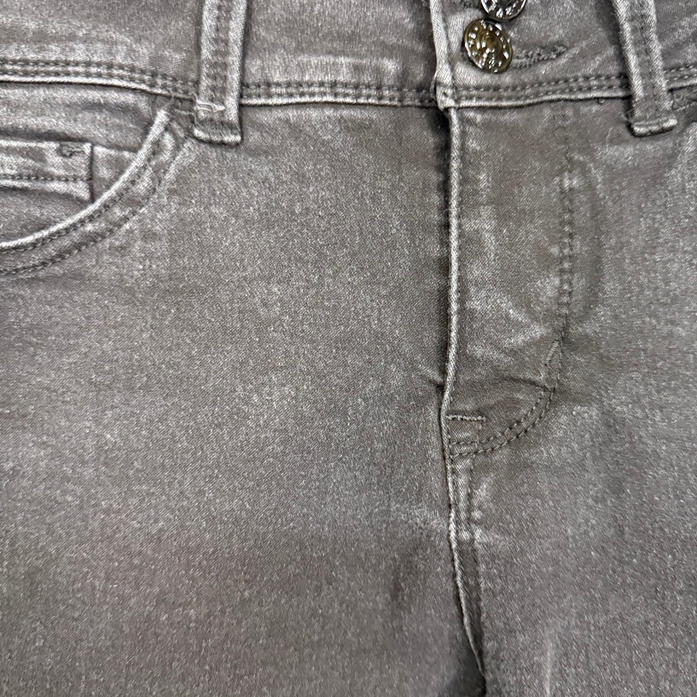 Curve Appeal Jeans Womens 6 28 Charcoal Black Curve Creator High Rise Boot Cut - Picture 14 of 16